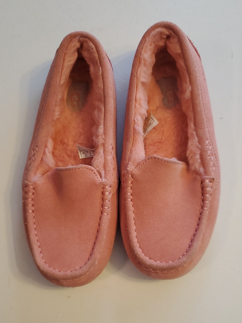 UGG Ansley women's water resistant suede upper plush wool lining slippers SZ6